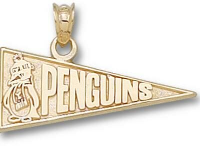 Youngstown State Penguins "Penguins Pennant" Pendant - 10KT Gold Jewelry