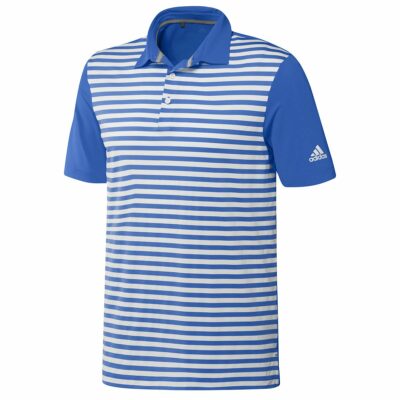 adidas Men's 365 Ultimate 3-Color Merch Stripe Polo