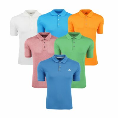 adidas Men's Mystery Polo 3-Pack