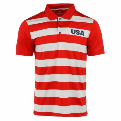 adidas Men's Ultimate 365 Rugby USA Logo Polo