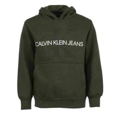 Calvin Klein Boy's Old School Pullover Hoodie