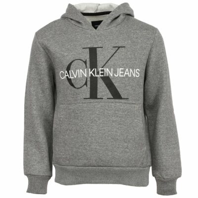 Calvin Klein Boy's Old School Pullover Hoodie