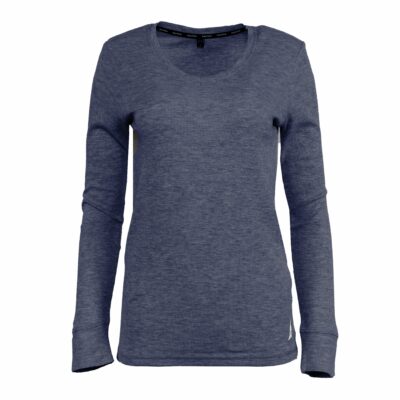 Nautica Women's Underwear Thermal Long Sleeve V Neck