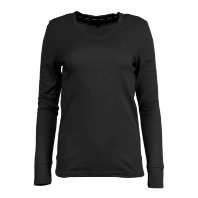 Nautica Women's Underwear Thermal Long Sleeve V Neck