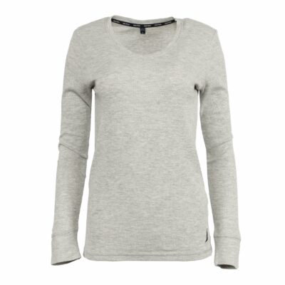 Nautica Women's Underwear Thermal Long Sleeve V Neck