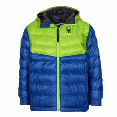 Spyder Boy's Mini Timeless Hoodie Down Jacket