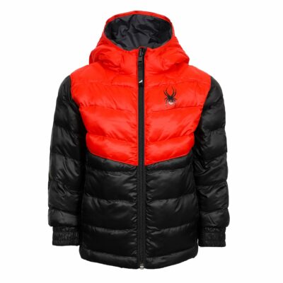 Spyder Boy's Mini Timeless Hoodie Down Jacket