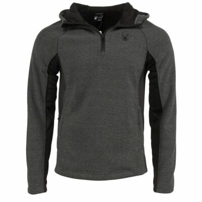 Spyder Men's Boundless Half-Zip Pullover With Hood