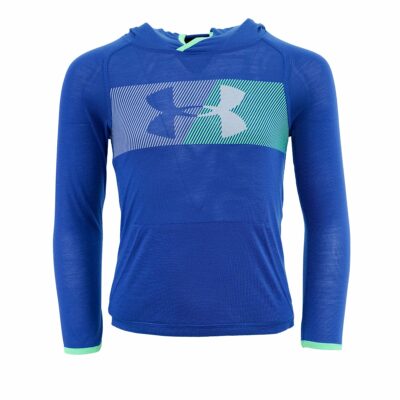 Under Armour Boy's Graphic Logo Heatgear L/S Hoodie Shirt